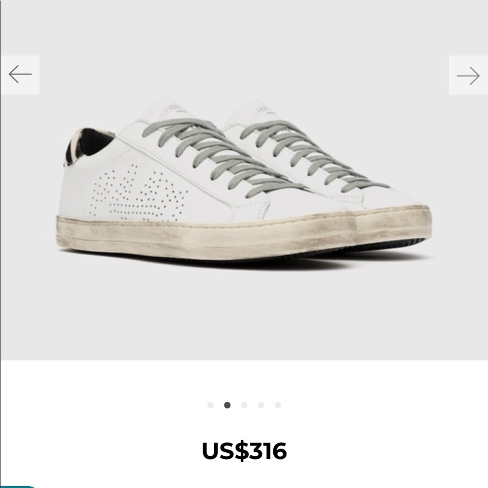 P448
John Sneakers-White Zebra size 35
